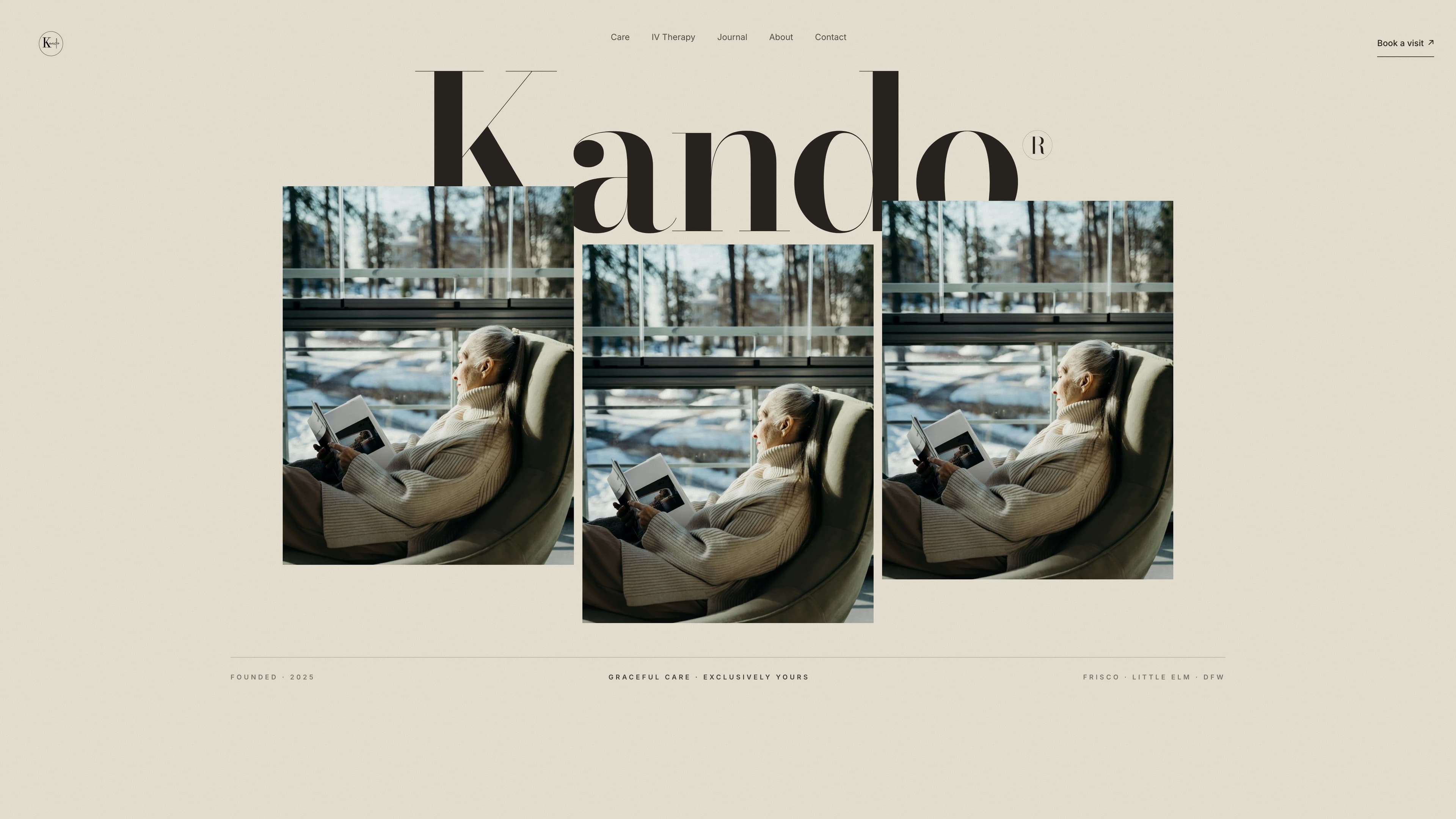 Kando Elite Health site preview