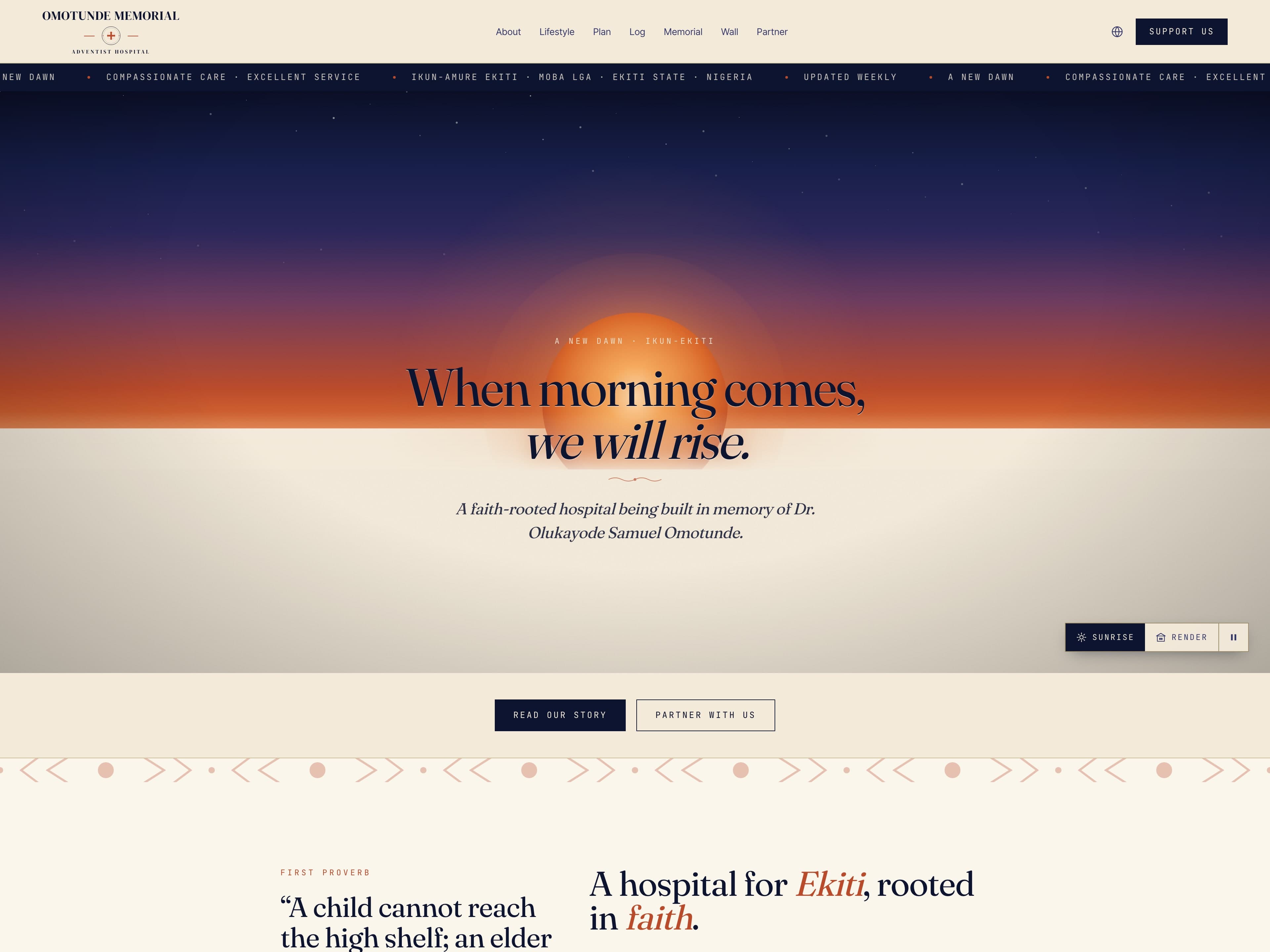 Hero — Lagos hospital