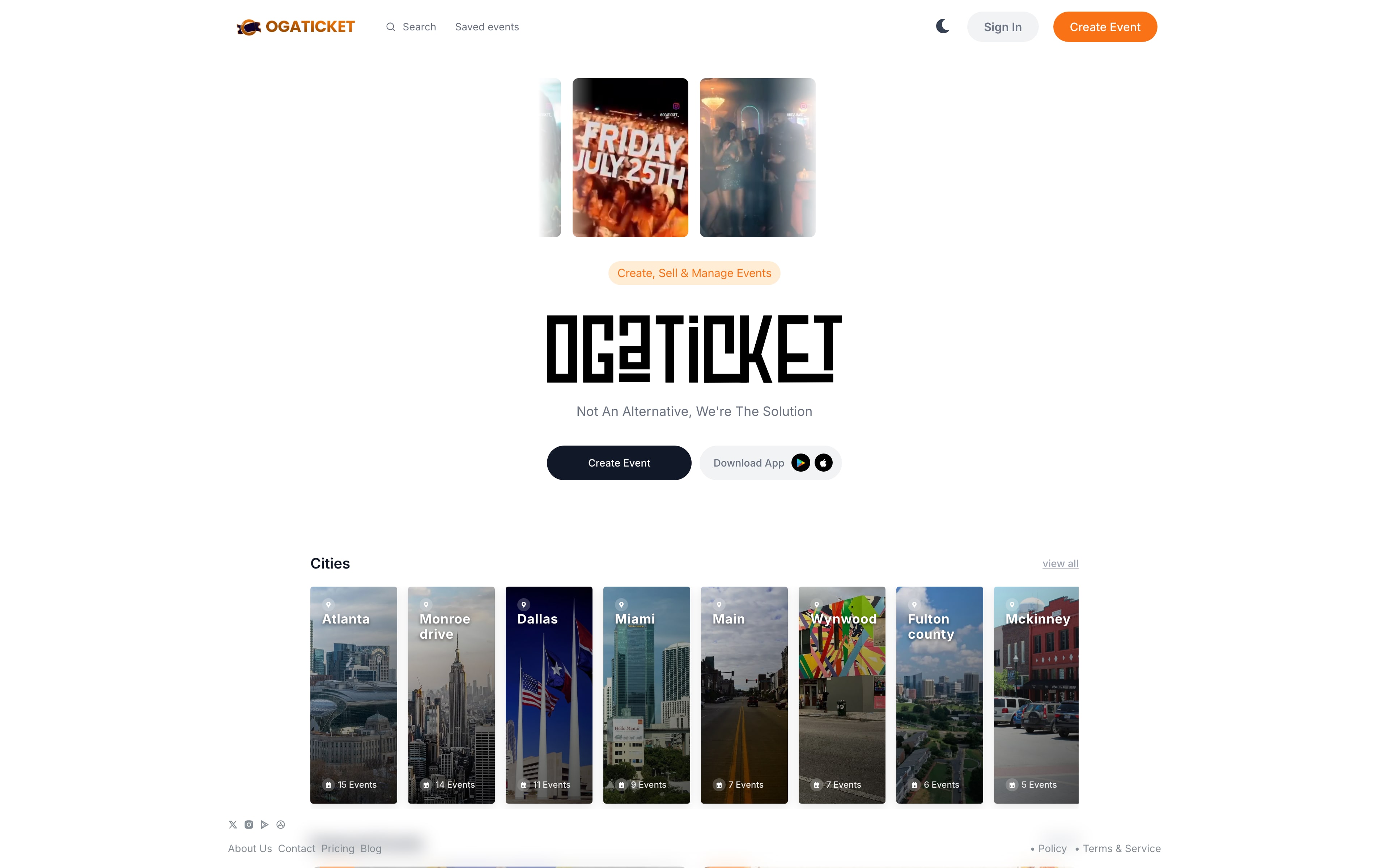 OgaTicket preview